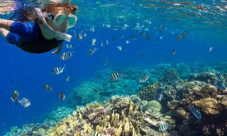 Orange Bay island boat trip from Hurghada on the Red Sea