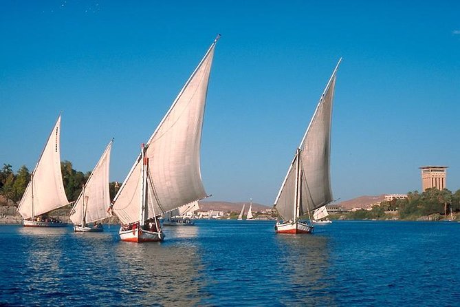 Nile felucca sunset in Luxor