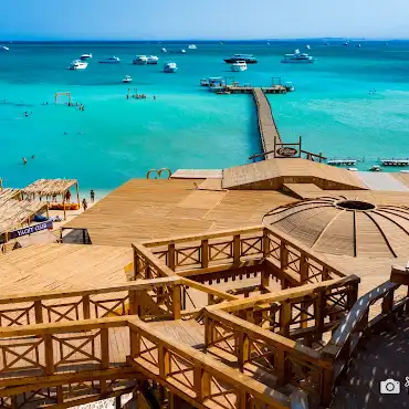 Orange Bay island boat trip from Hurghada on the Red Sea